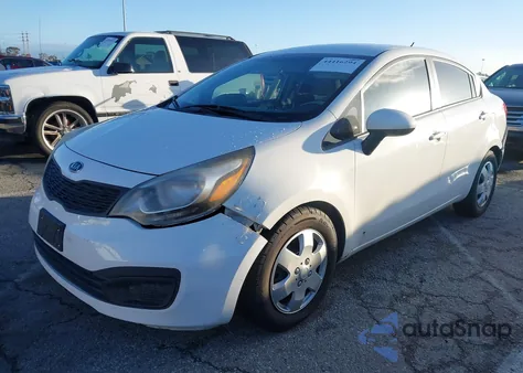 2012 Kia Rio Lx z USA, uszkodzony, nr VIN KNADM4A31C6061586